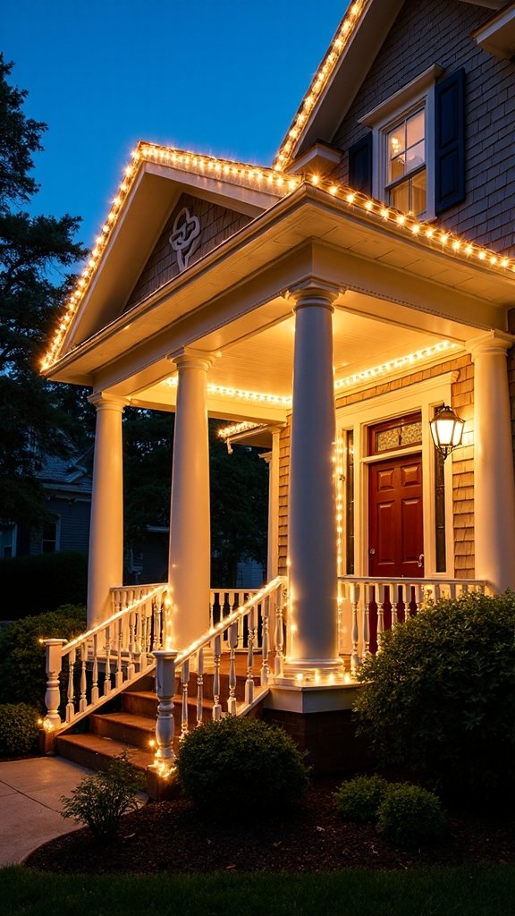 architectural accenting with continuous illumination