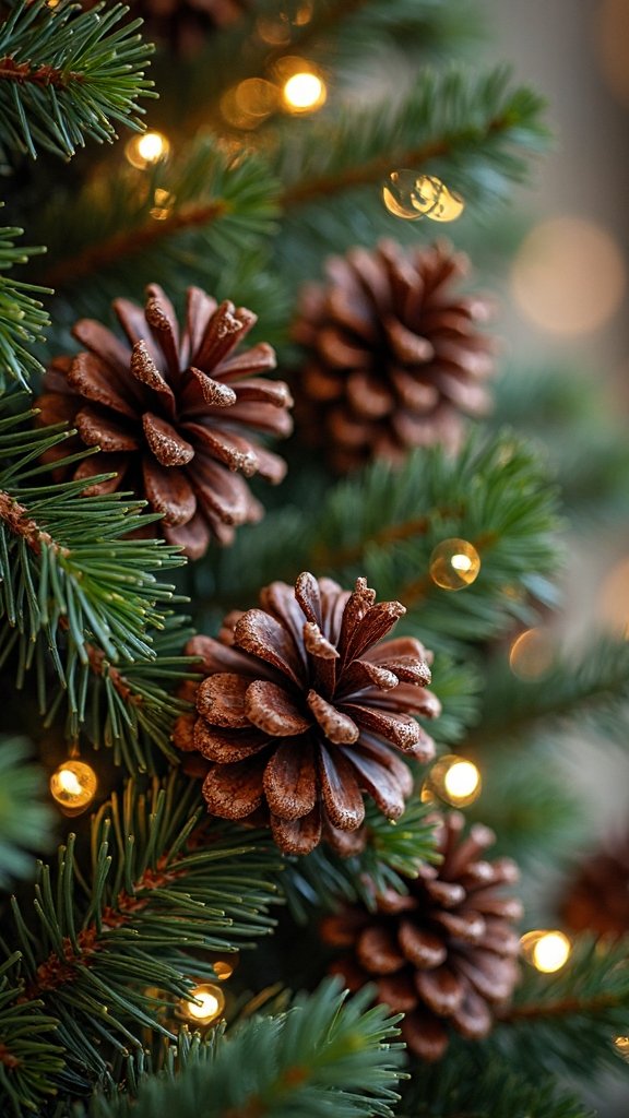 authentic woodland texture decor display