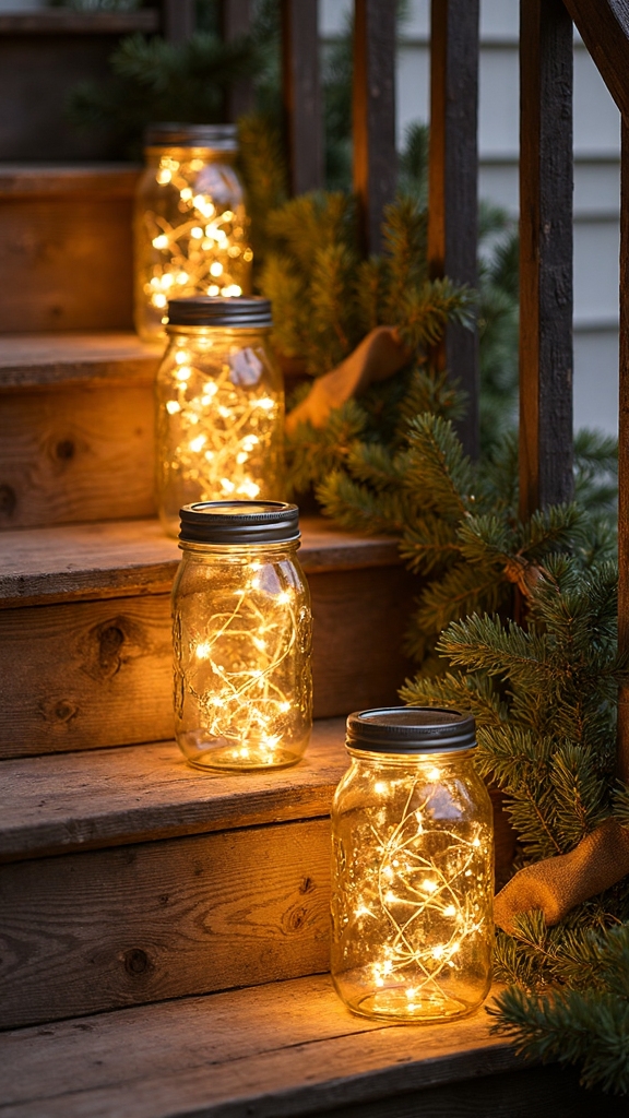 battery powered weatherproof festive luminaries