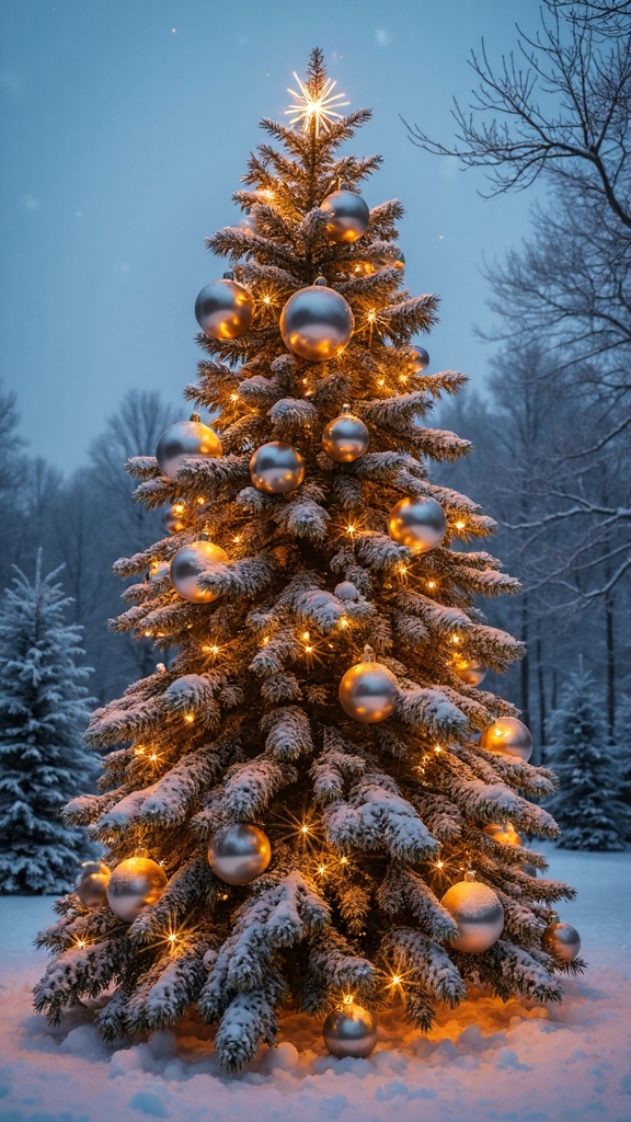 bold dramatic impactful ornaments