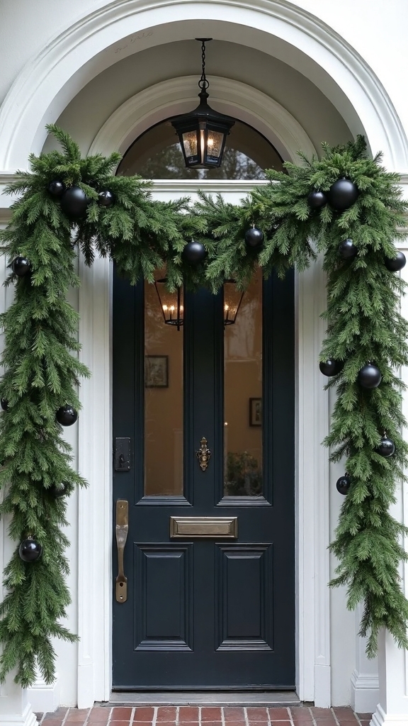 bold modern sophisticated entryway decor