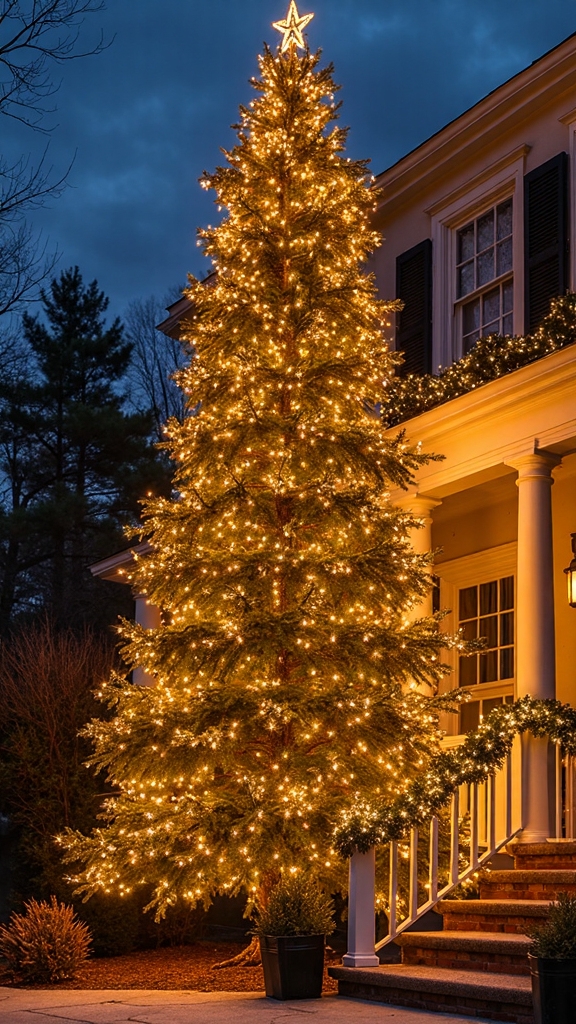 bold towering holiday centerpieces