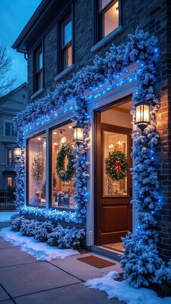 brand reinforcing holiday lighting