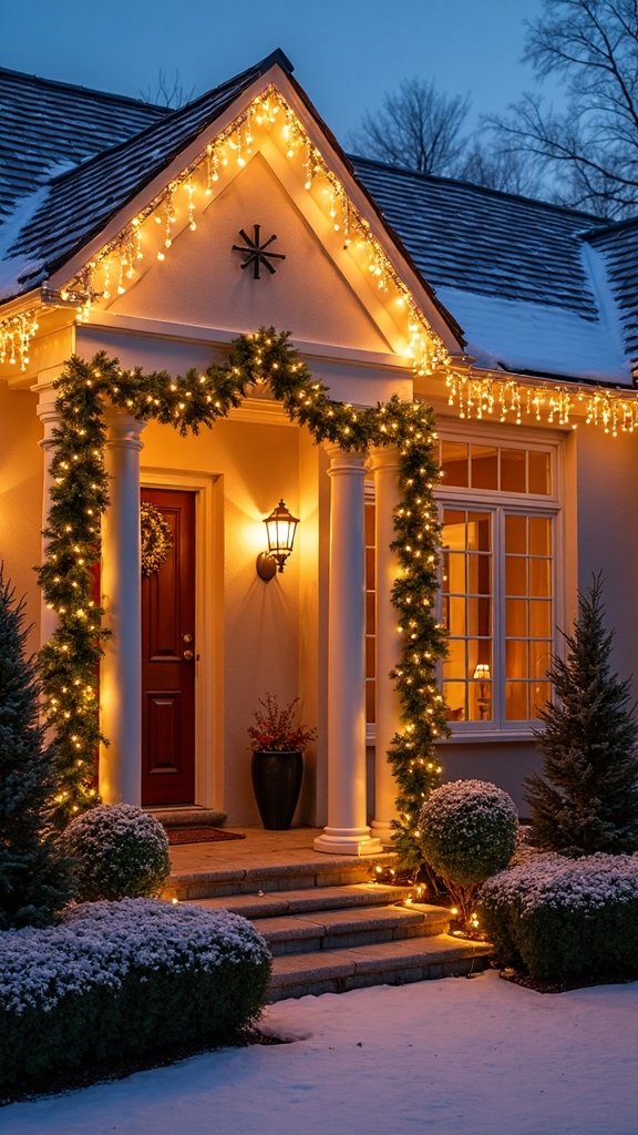 cascading elegant warm illuminating