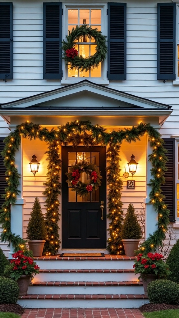 classic colonial christmas decor