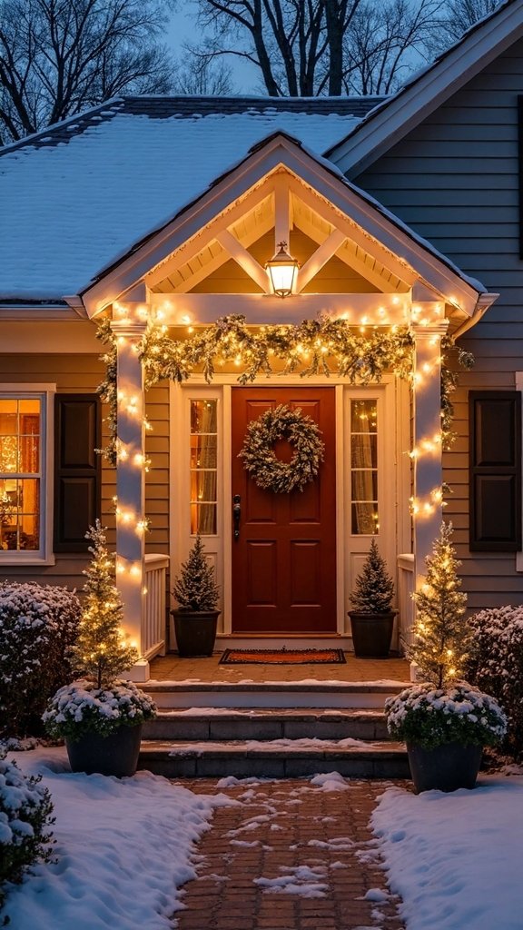 classic icicle roofline decoration