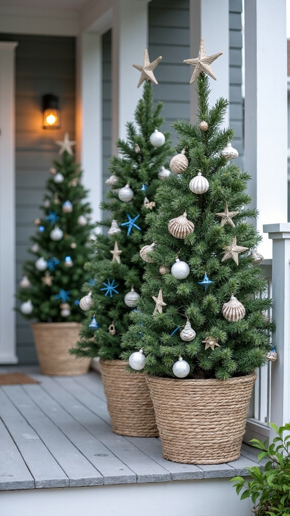 coastal christmas maritime themed decorations