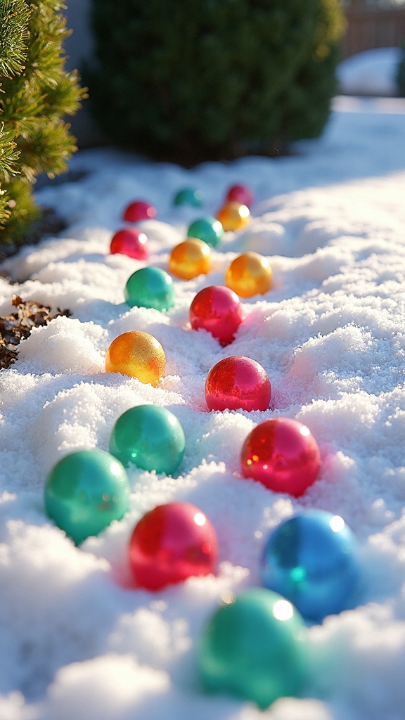 colorful whimsical diy outdoor decor