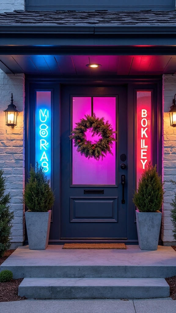 contemporary holiday decor