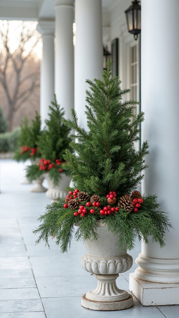 coordinated seasonal layered welcoming