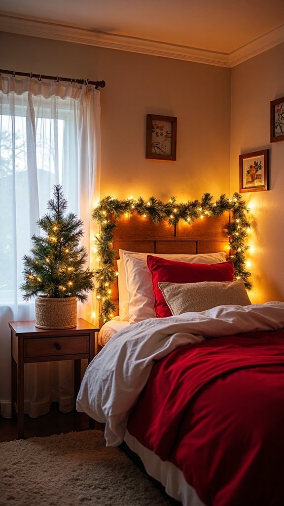 cozy christmas decor impact bedrooms