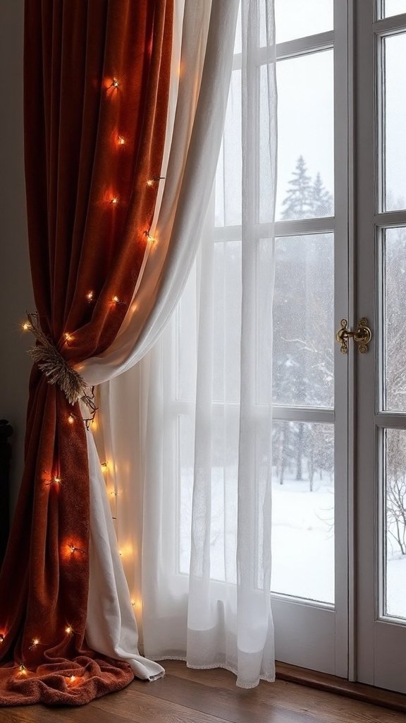 cozy layered textured winterized