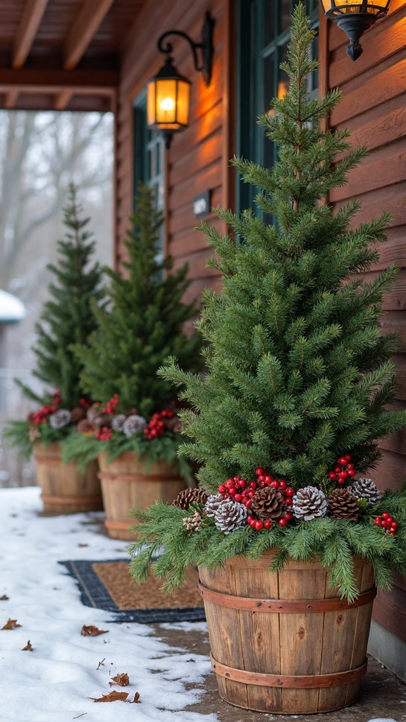 cozy natural rustic winter retreat