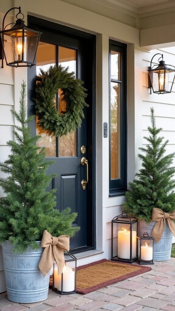 cozy rustic farmhouse christmas decor