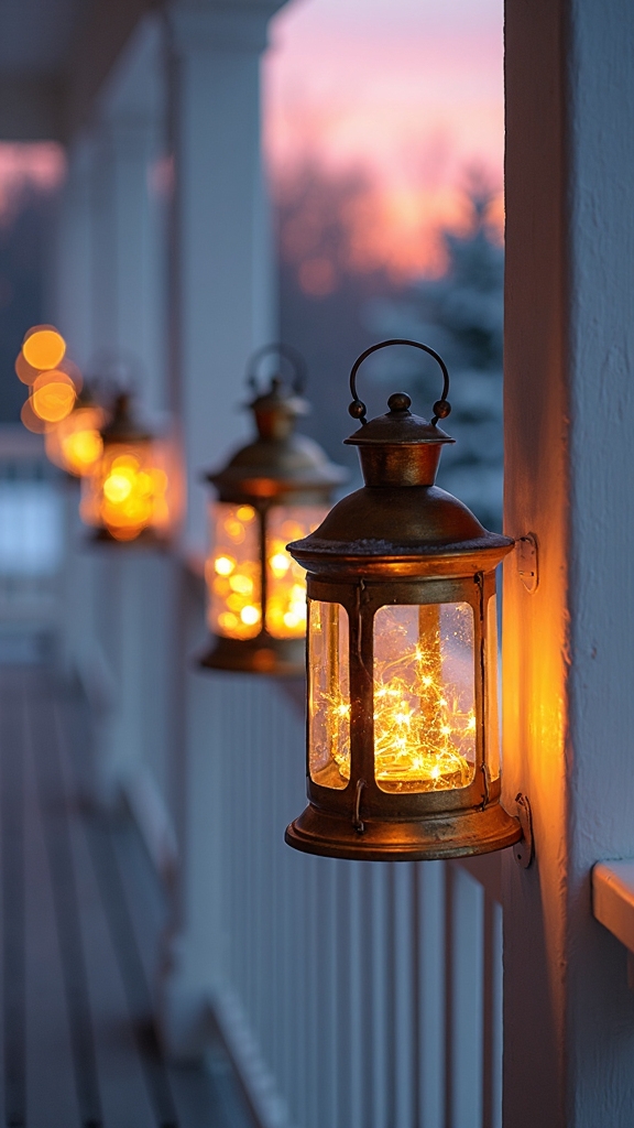 cozy rustic nostalgic outdoor holiday decor