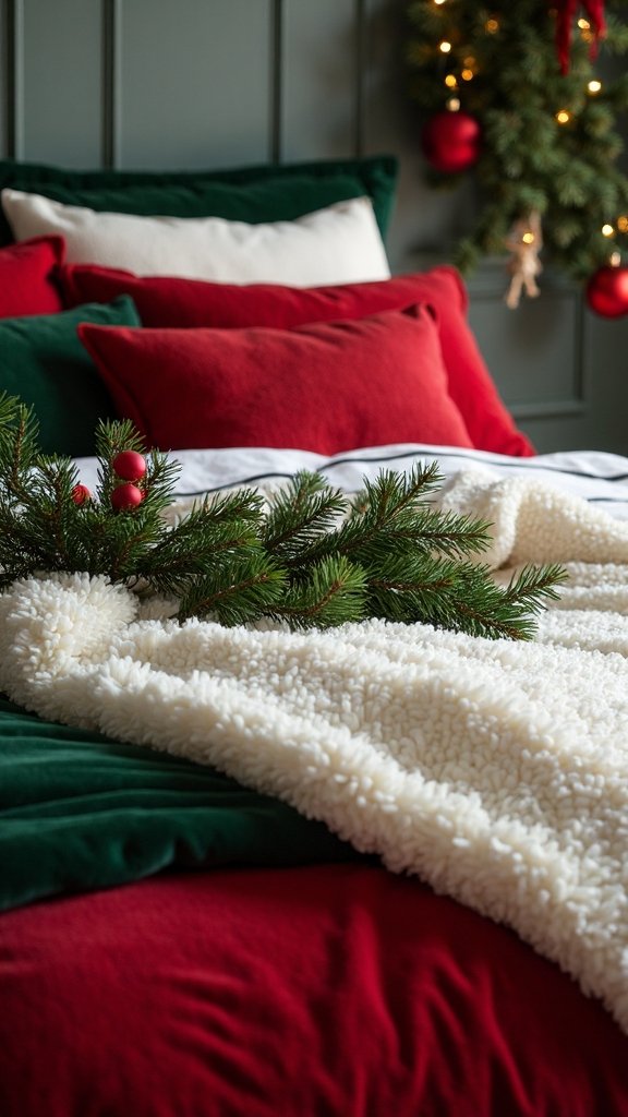 cozy textured warm festive