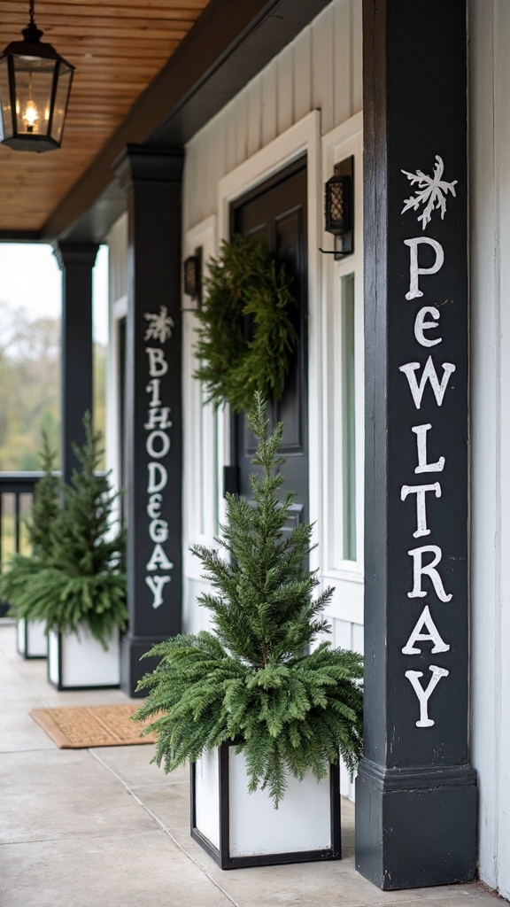customizable chalkboard holiday decor focal points