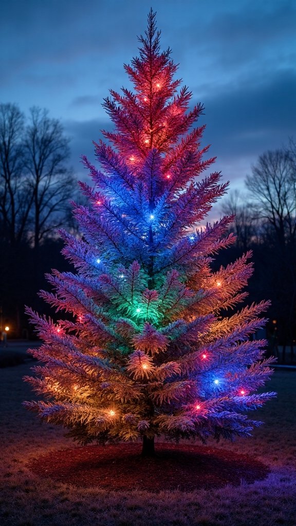 customizable energy efficient smart color changing christmas lights