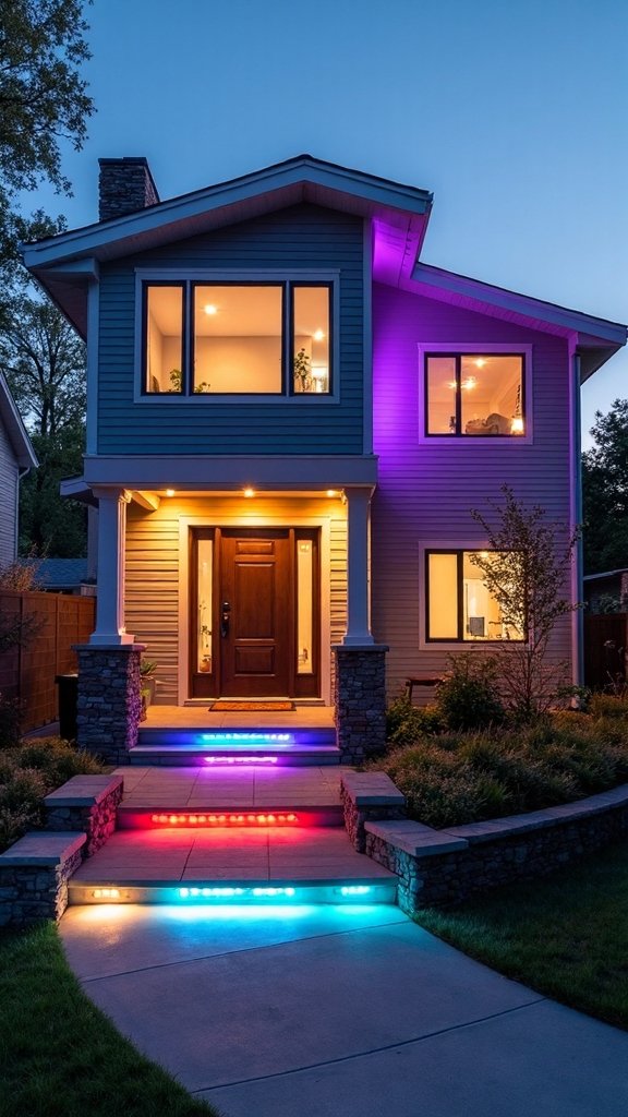 customizable energy efficient smart home lighting