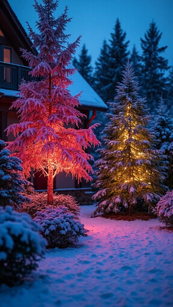 customizable outdoor holiday lighting displays