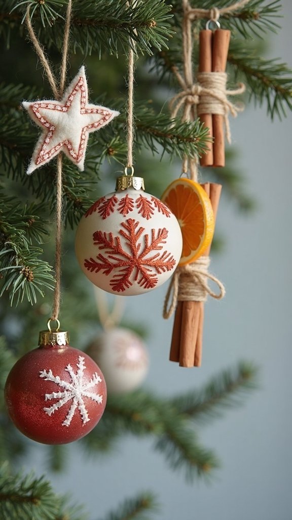 customized holiday tree ornament projects