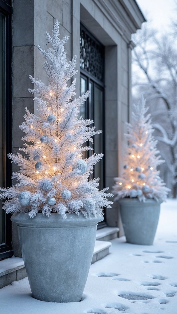dazzling crystalline ice palace display