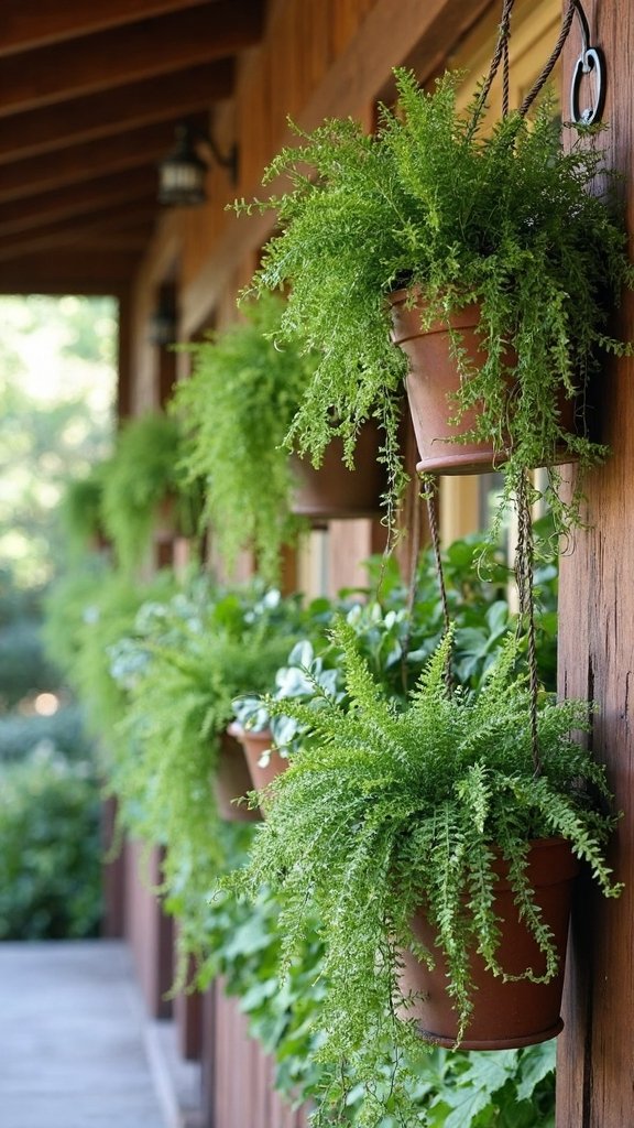 dimensional vertical hanging layered