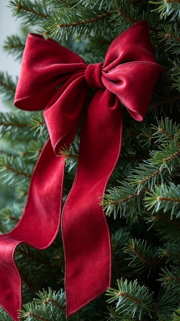 dimensionally integrate ribbon into tree