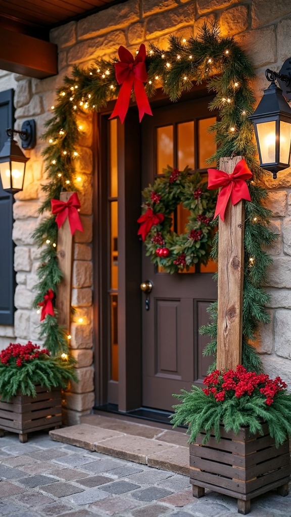 diy holiday greeting displays