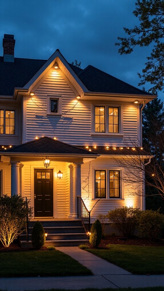 dramatic geometric lighting pattern designs