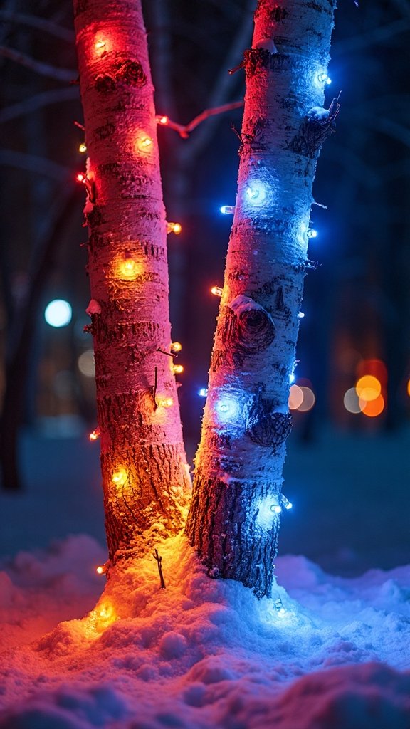 dramatic vibrant illuminated arresting
