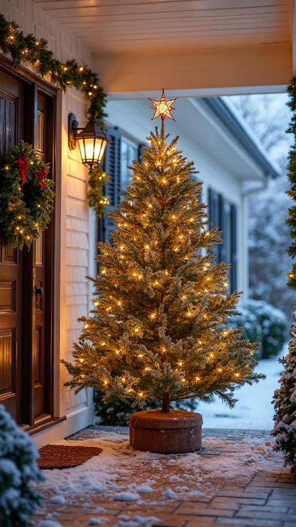 durable weatherproof low maintenance artificial trees