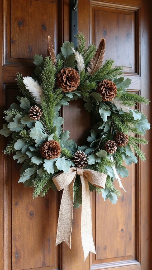 earthy feathered bohemian chic