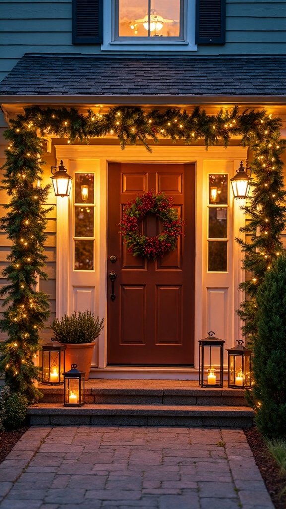 easy outdoor christmas decor