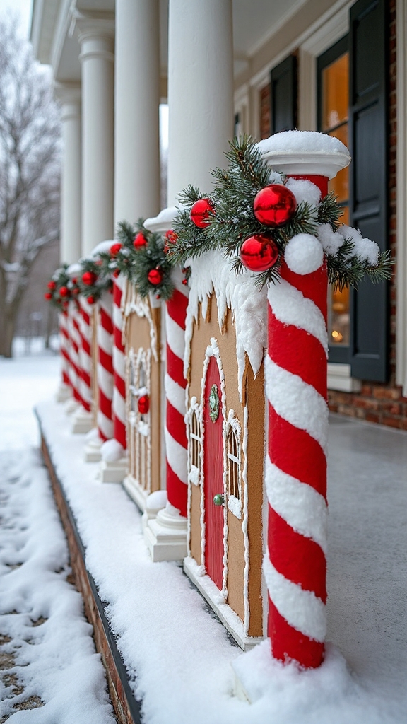 edible looking holiday porch decor