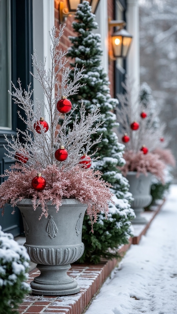 elegant winter seasonal arrangements