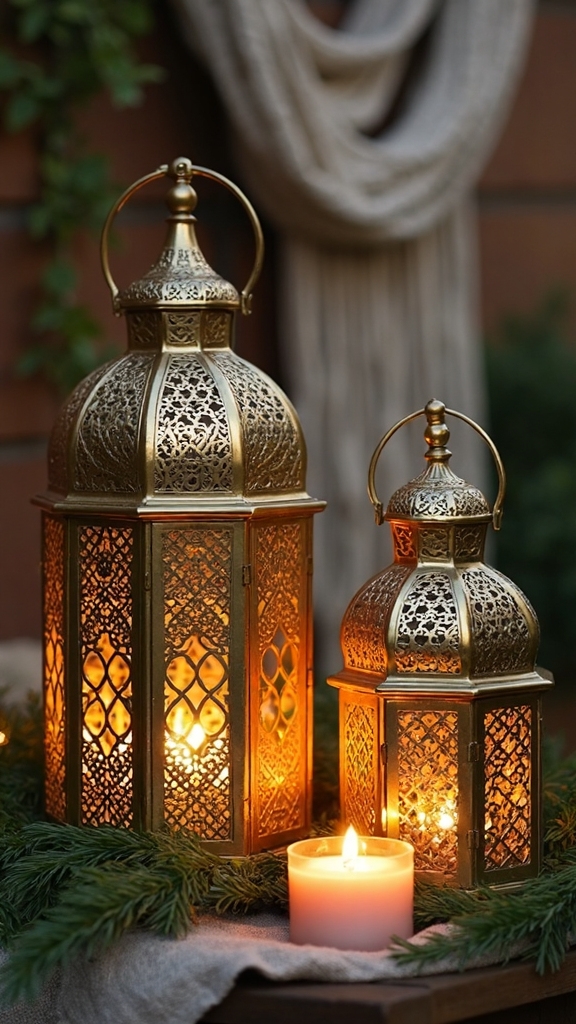 enchanting boho holiday magic lanterns