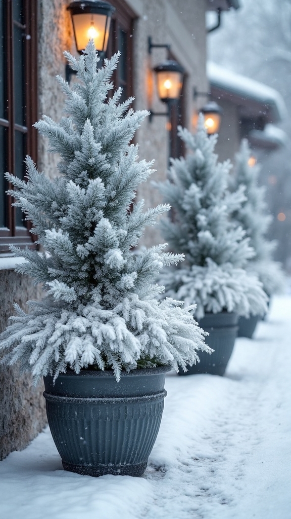 enchanting frozen winter wonderland displays