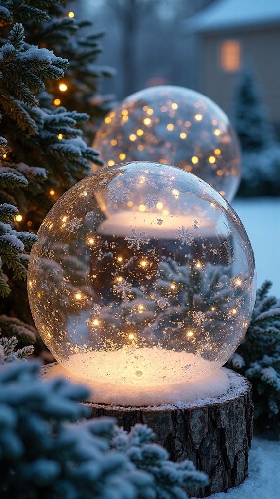 enchanting miniature winter wonderland displays