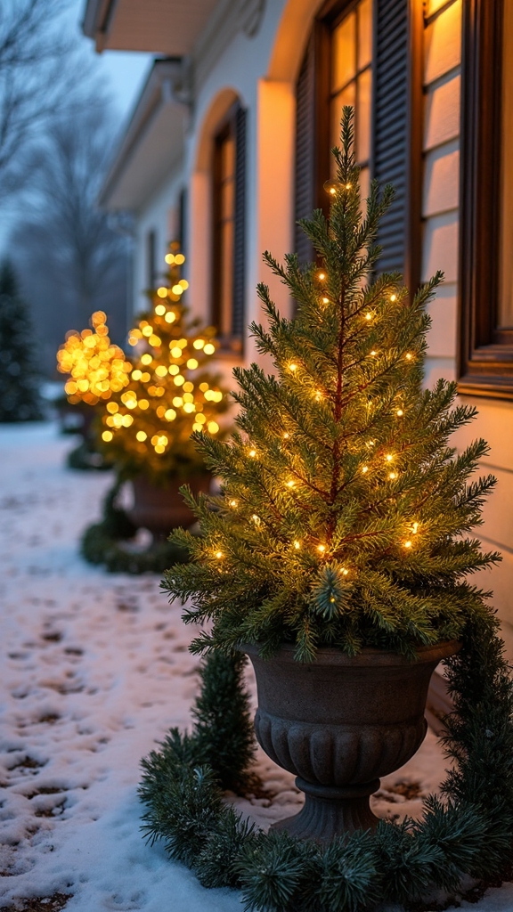 enchanting outdoor christmas light displays