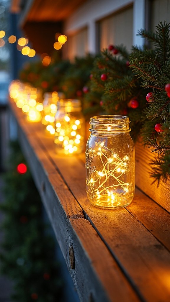 enchanting porch fairy light arrangements