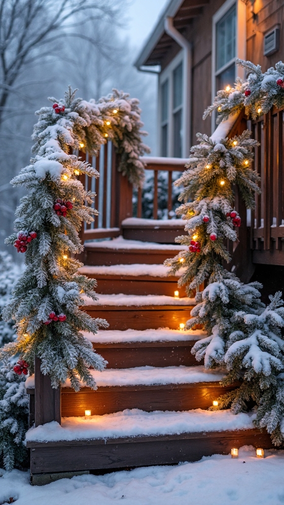 enchanting winter forest outdoor decor