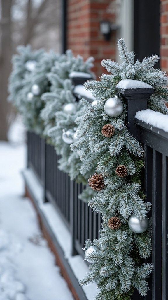 enchanting winter porch wonderland decor