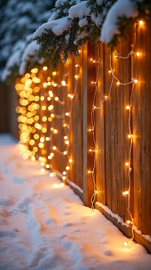 enchanting winter wonderland backdrop illuminations