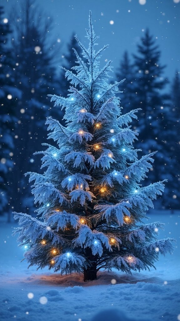 enchanting winter wonderland color scheme