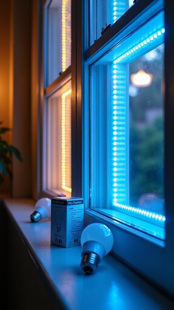 energy efficient led window lighting