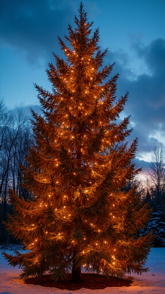 energy efficient winter wonderland