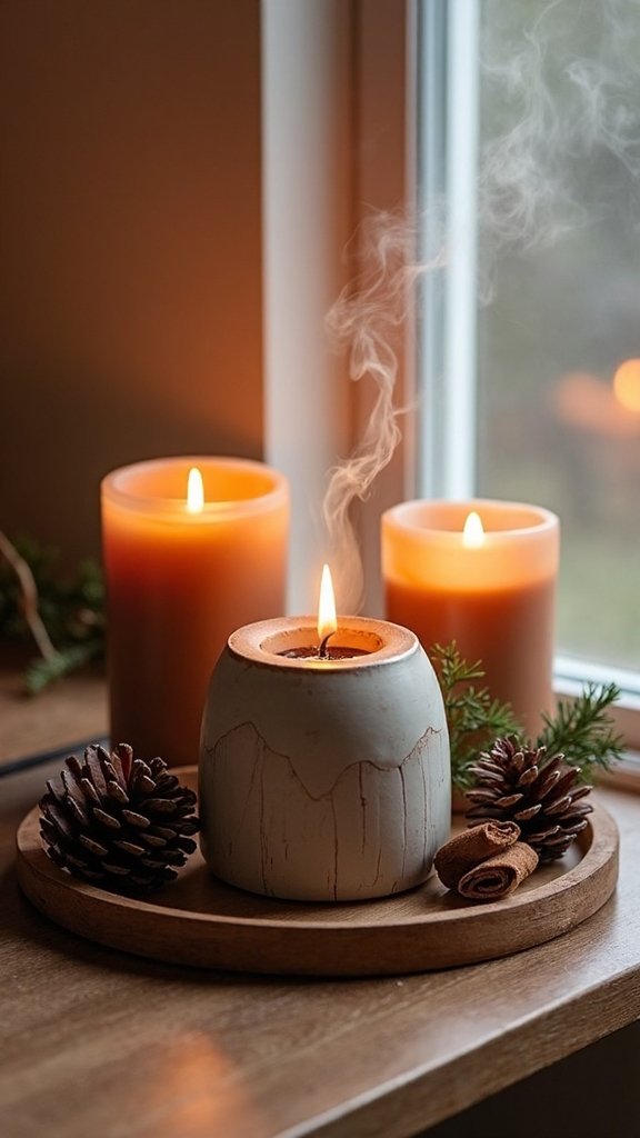 enhance workspace with seasonal fragrances