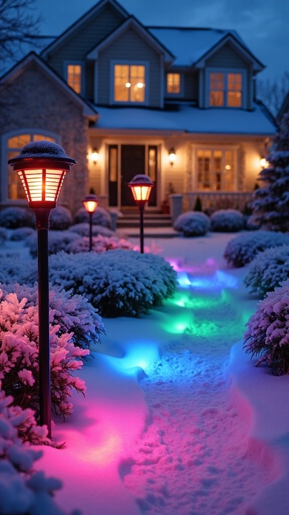environmentally friendly dynamic flexible outdoor lighting