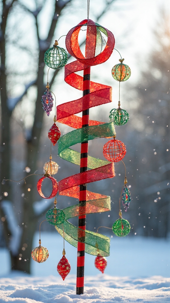 fanciful swaying ribbonesque enchanting